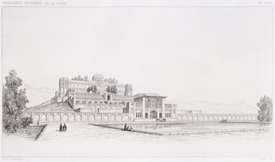 View of the Golestan Qajar Palace 